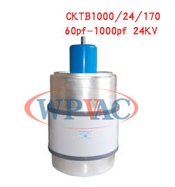 acheter condensateur variable de vide de 60~1000pf 24KV pour le matériel de transmission d'émission online manufacture