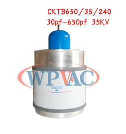 acheter Représentation variable à haute tension d'écurie du condensateur 30~650pf 35KV de vide en céramique online manufacture